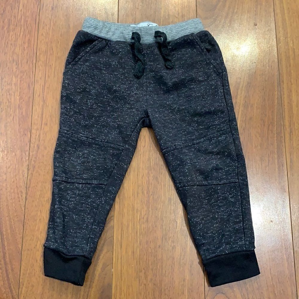 Sovereign Codes Black Speckled Joggers 18 Months